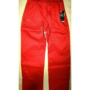 NEW Snow Pants Ski Women's Small Under Armour Storm Red Snow Board Gear